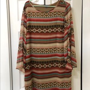 Wrangler Aztec Dress, Never Worn! ♥️